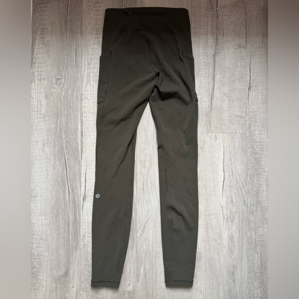 Lululemon Olive Green Align Leggings Size 2